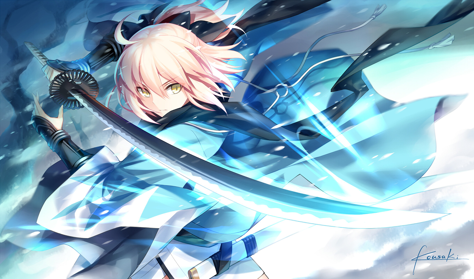 Tranh Poster SET 3 tấm Fate/Stay Night ANIME MANGA 21cmx30cm ảnh khác nhau