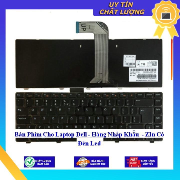 Bàn Phím Cho Laptop Dell N4110- Có Đèn Led - Hàng Nhập Khẩu New Seal