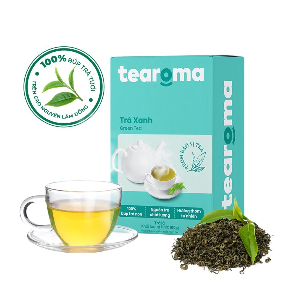 Tearoma Trà Xanh - Hộp 100g