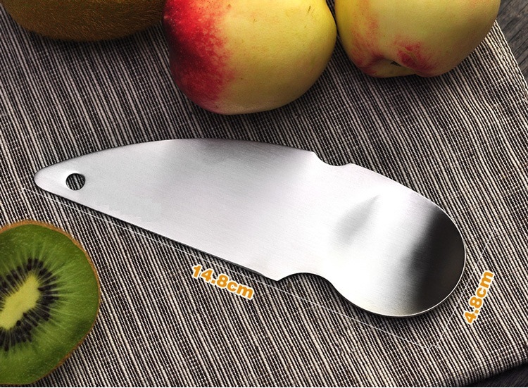 Set 2 dụng cụ cắt trái cây đa năng inox 304 - 14.8x4.8cm