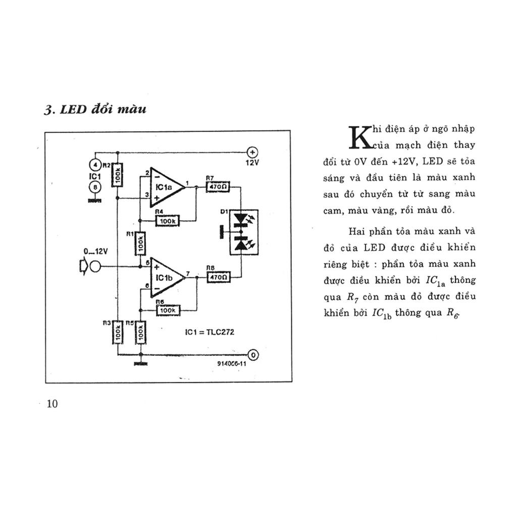 Hướng Dẫn Tự Lắp Ráp 100 Mạch Điện - Điện Tử