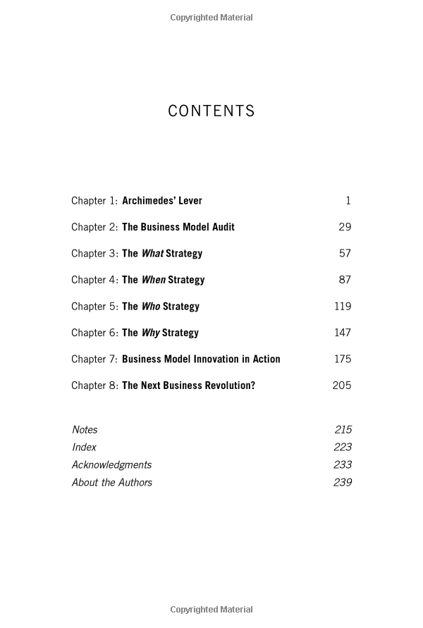 The Risk-Driven Business Model