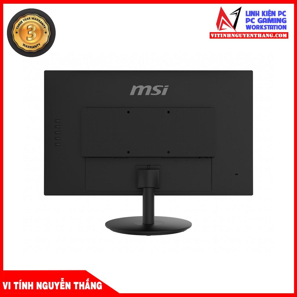 Màn hình LCD MSI PRO MP242 23.8inch FHD IPS 75Hz 5ms - Hàng Chính Hãng