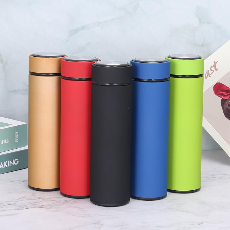 Bình Giữ Nhiệt Life 500ml INOX 304 Sơn Nhám _ BÌNH TRƠN KHÔNG CHỮ_NHẬN IN LOGO & KHẮC TÊN