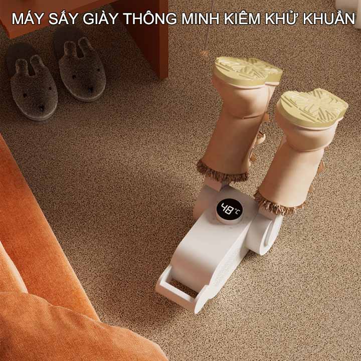 Máy sấy giày đa năng thông minh thế hệ mới ML18T, hẹn giờ tắt 0-120 phút, có loại khử khuẩn UV