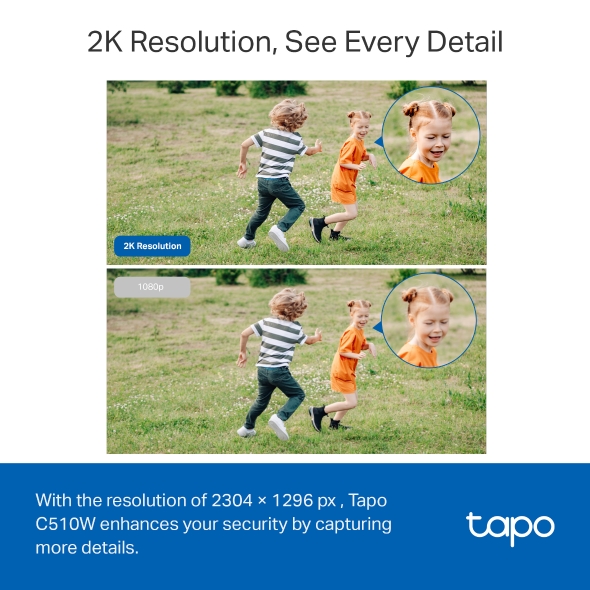 Camera WiFi TP-Link Tapo C510W / C520WS An Ninh Quay/Quét 360 Độ, Chống Nước - Hàng Chính Hãng