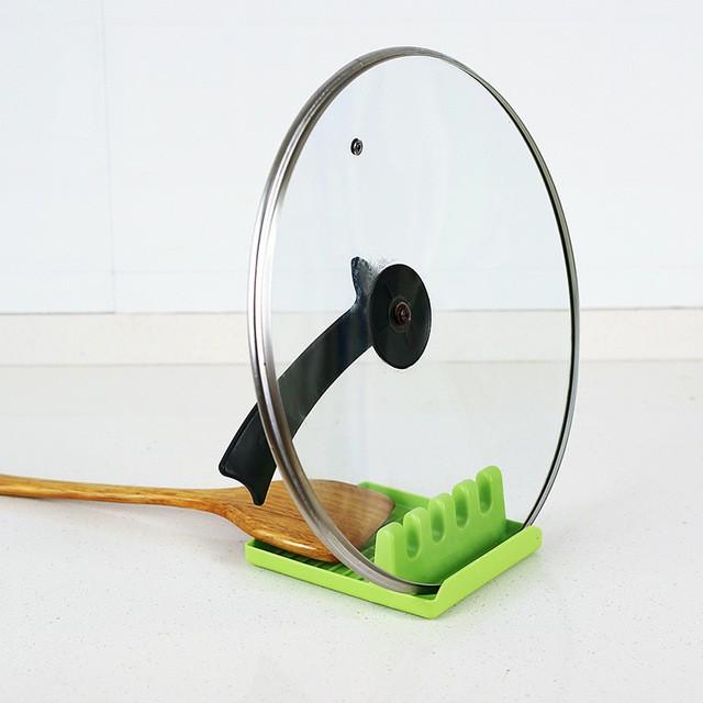 Giá Đỡ Nắp Xoong Nồi, Gác Muỗng Đũa, Vá Múc Canh