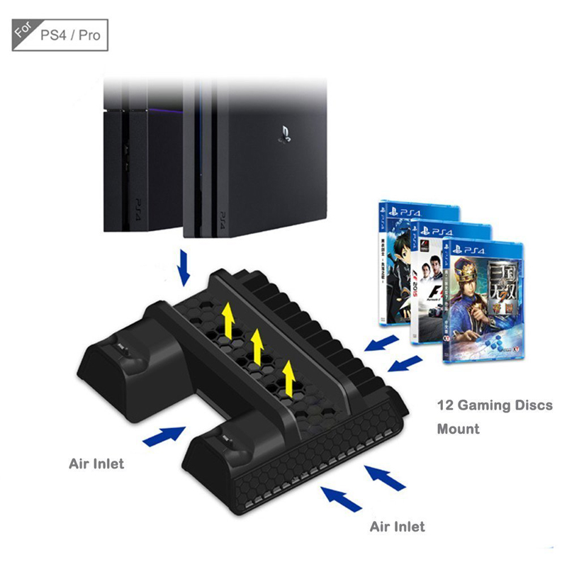 Chân đế tản nhiệt cho máy ps4 Hàng nhập khẩu