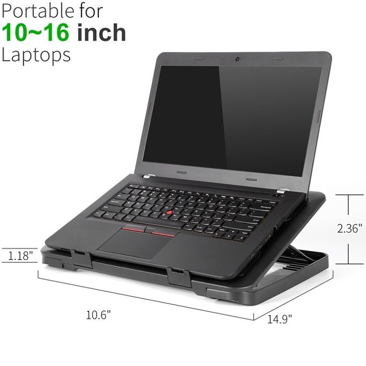 Combo Đế Tản Nhiệt Laptop 5 Quạt Tốc Độ Lớn C5 + Chuột Chuyên Game Cao Cấp