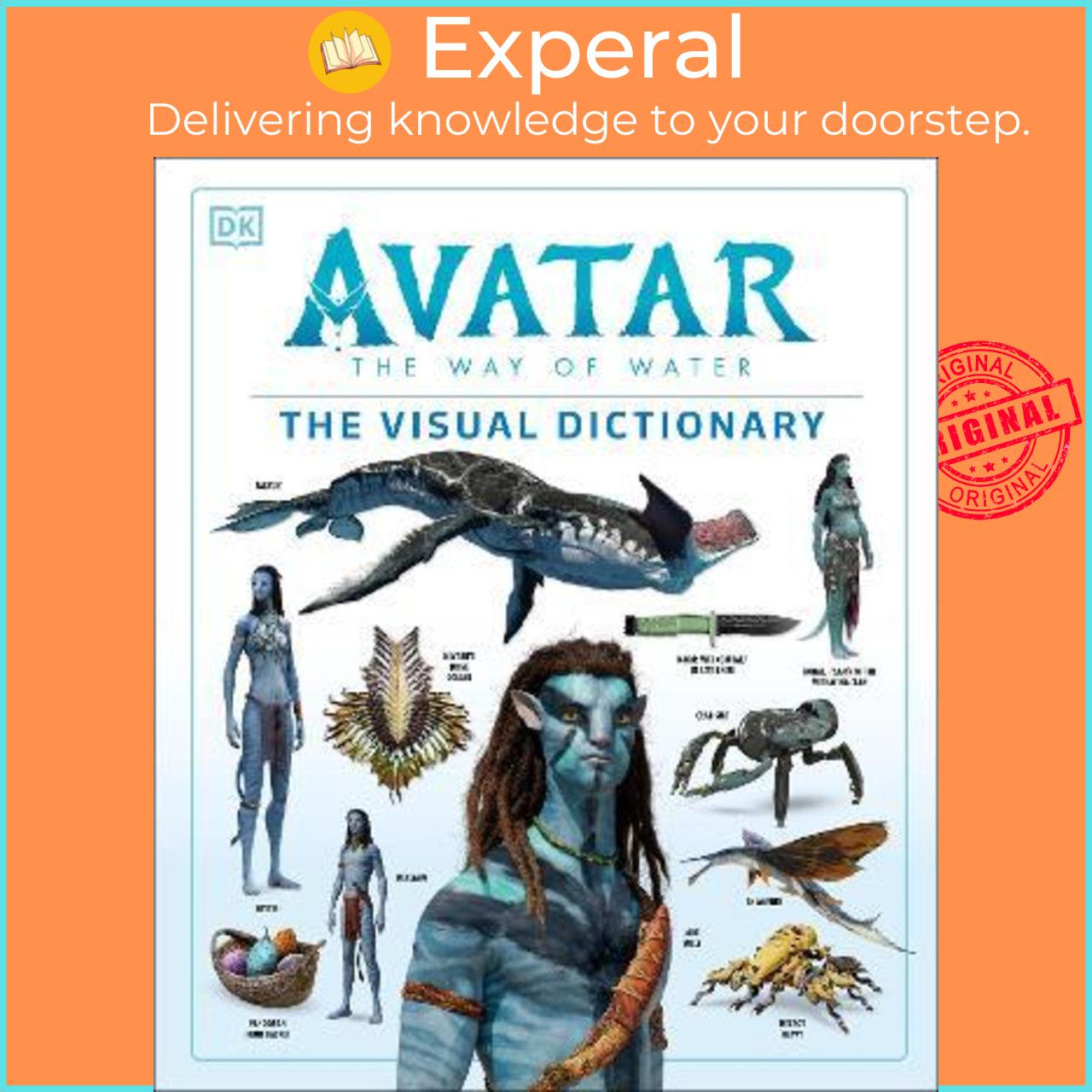 Sách - Avatar The Way of Water The Visual Dictionary by Joshua Izzo (UK edition, hardcover)
