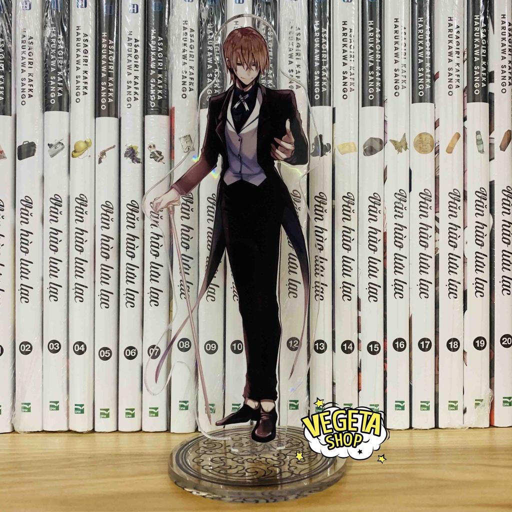 Mô Hình Tượng Standee Acrylic Mica 2 mặt - Bungo Stray Dogs - Văn hào lưu lạc - Dazai Osamu Chuya Nakahara Atshushi