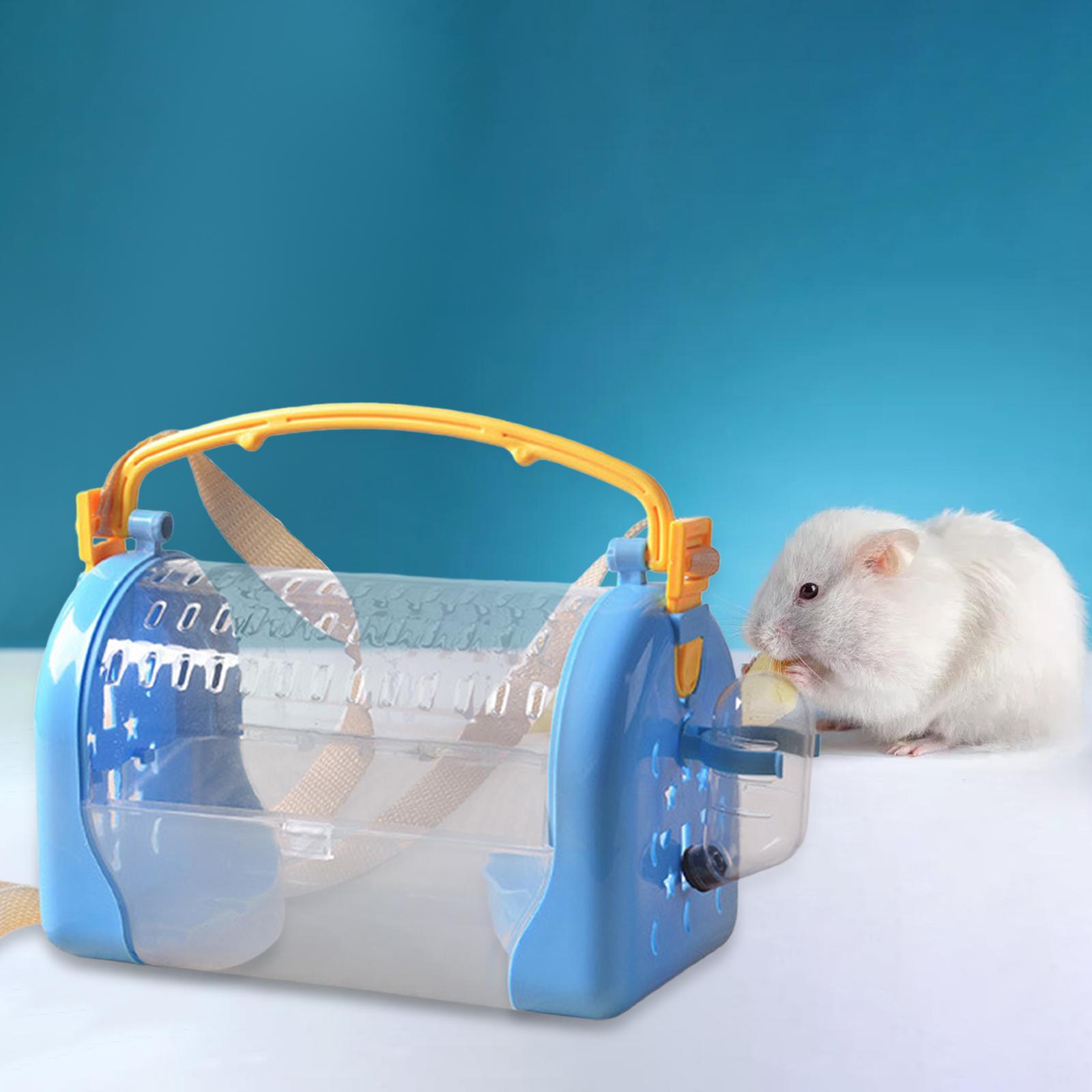 Hamster Carrier Cage Pet Outgoing Cage Pouch Rat Guinea Pig Travel Transport
