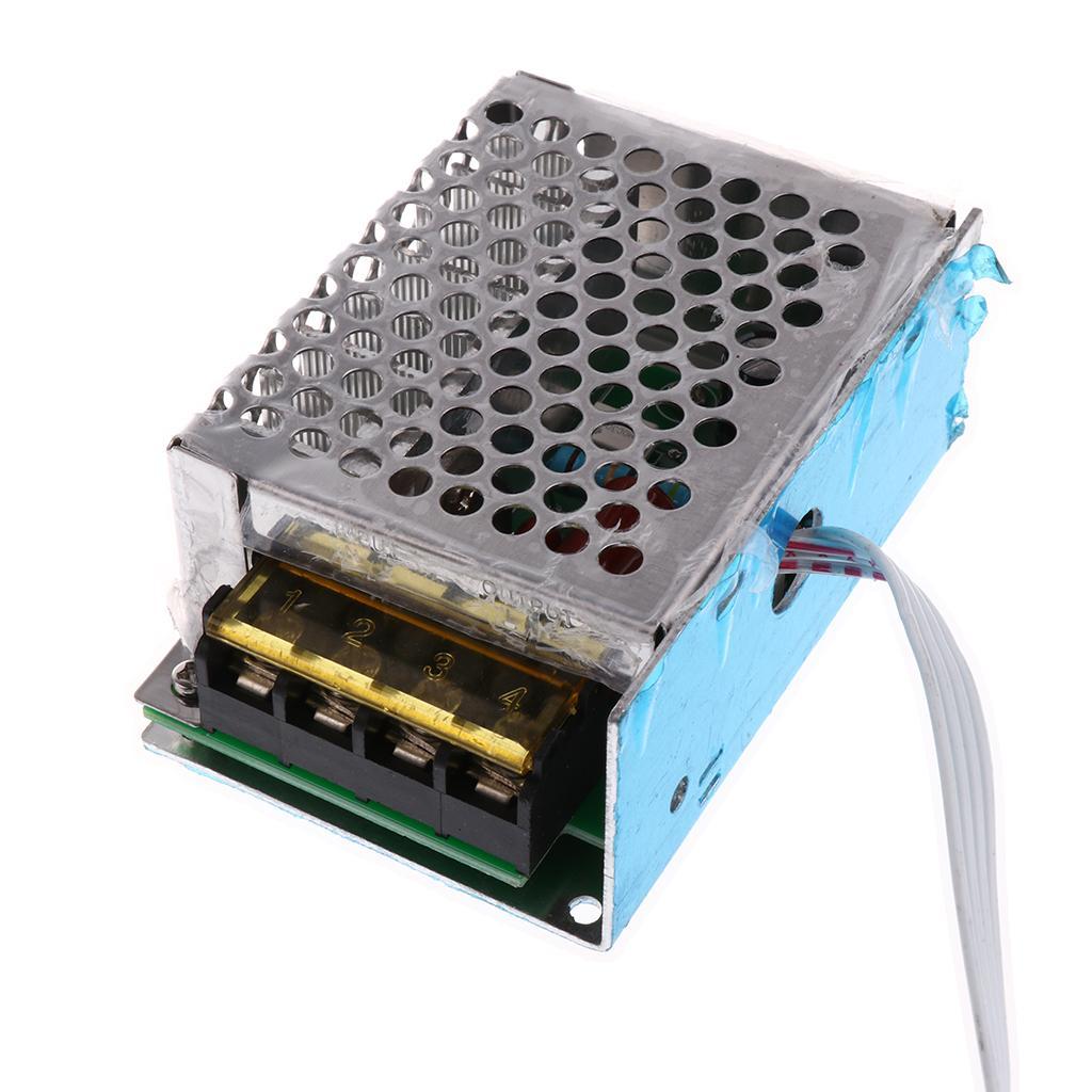 AC 220v 4000w SCR Digital Voltage Regulator for Dimming Light Speed Temperature