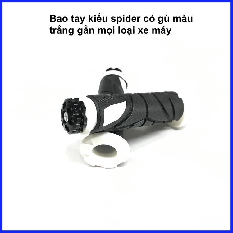 Bao tay xe máy Spider - đủ màu không gù