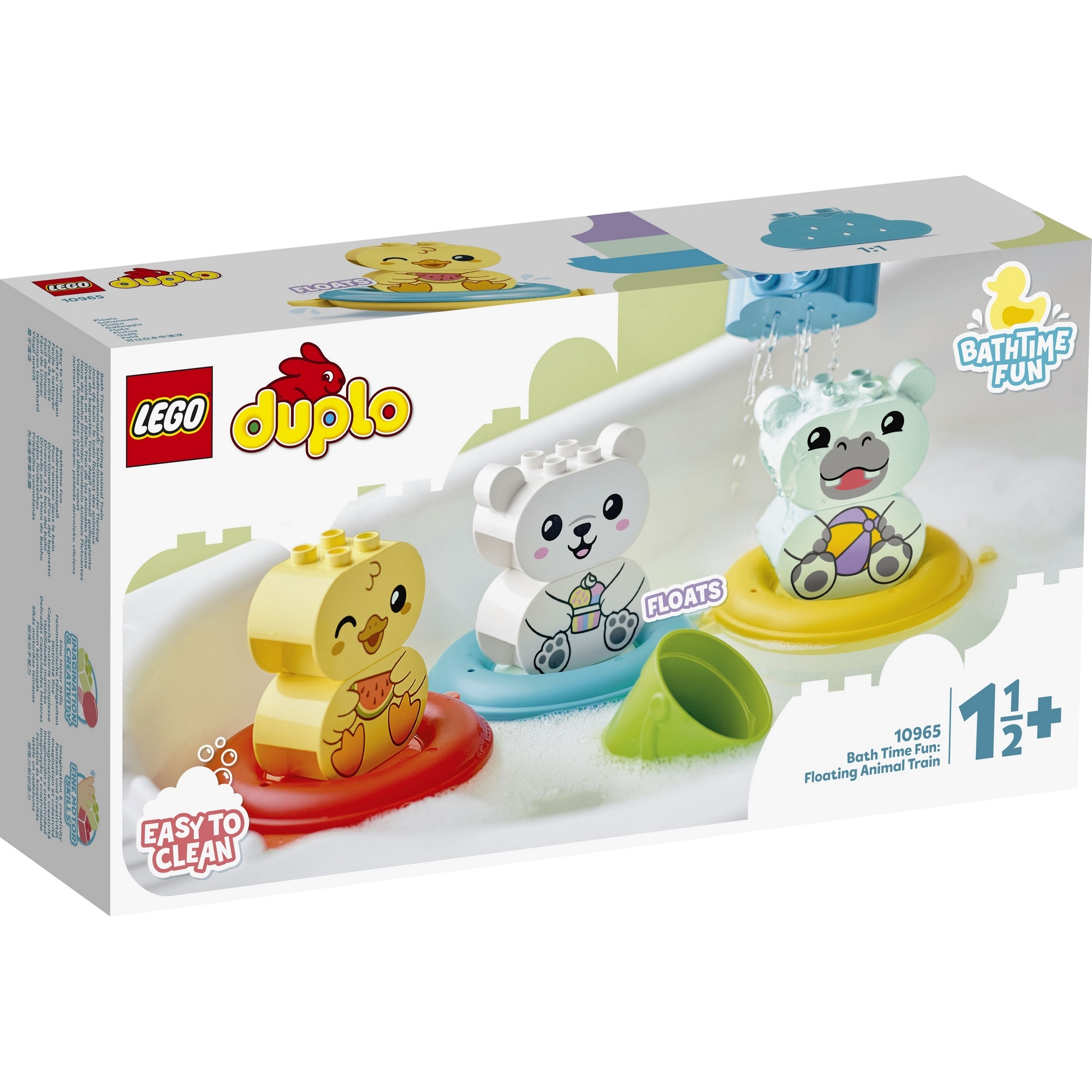 LEGO DUPLO 10965 Nhà Tắm Vui Nhộn: Tàu Động Vật Đáng Yêu (14 chi tiết)