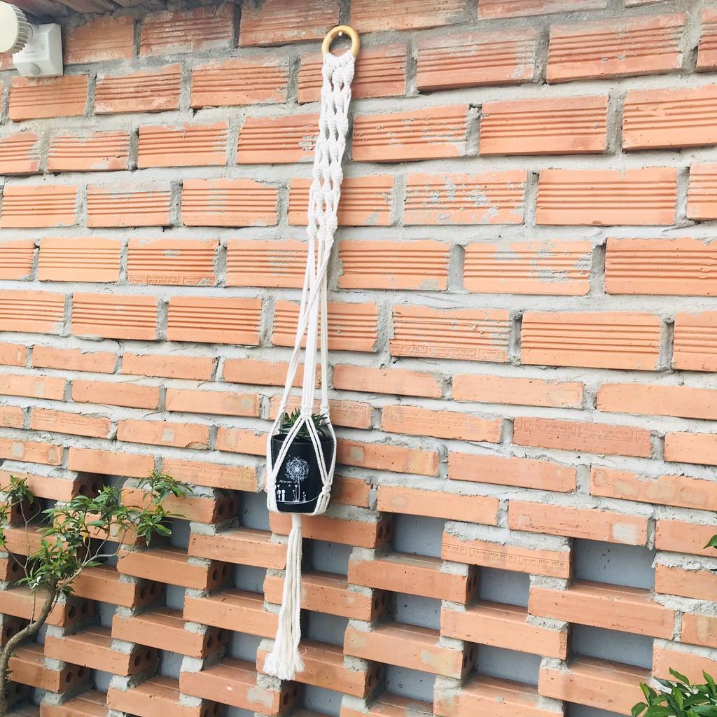 Dây treo chậu cây Macrame