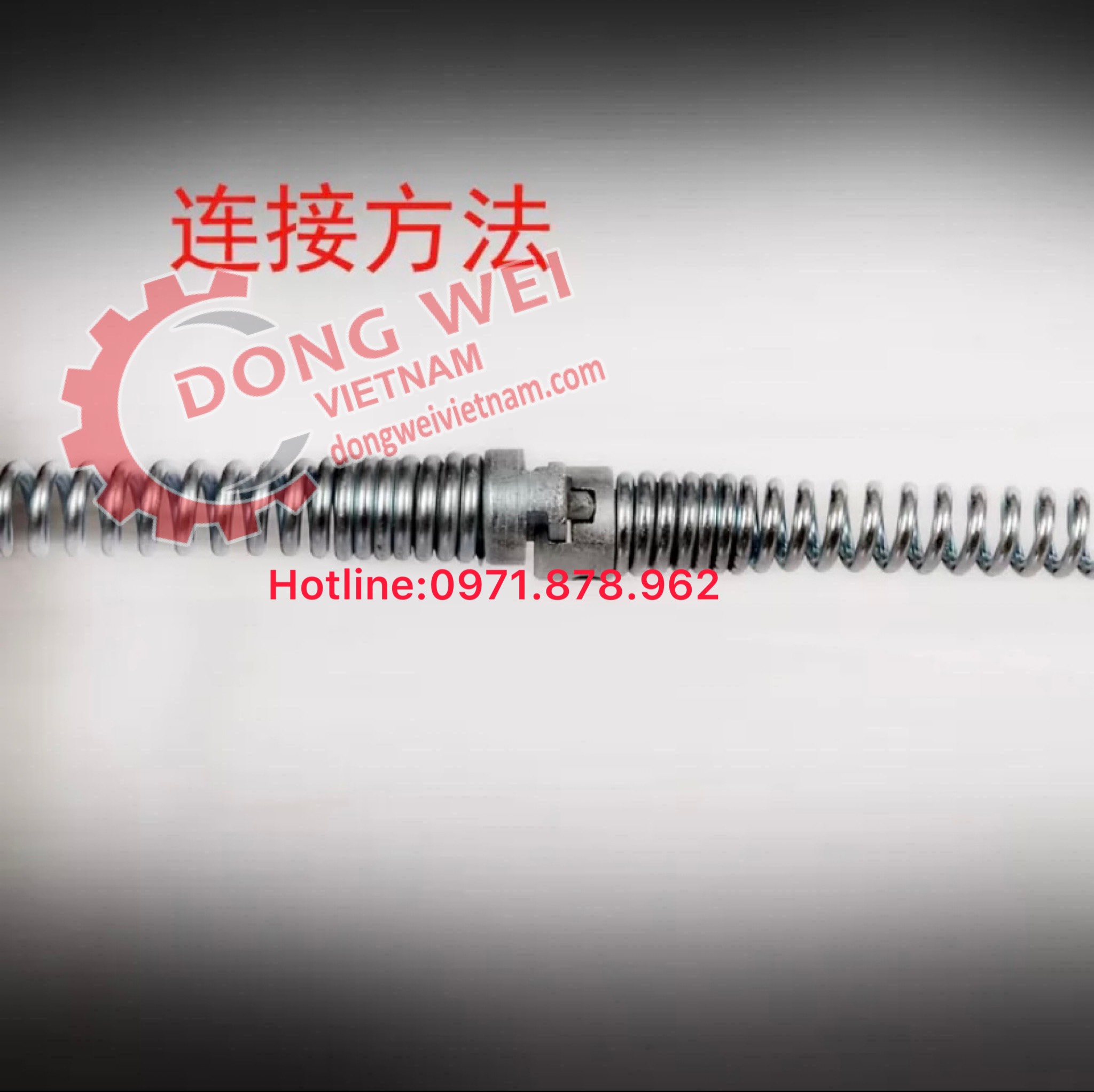 Dây thông tắc cống dùng cho máy khoan