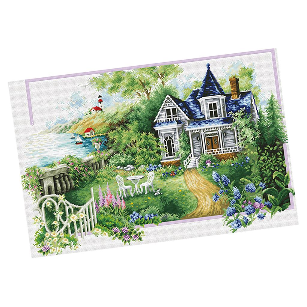 Đóng Dấu Cross Stitch Kits 11 Gói Thêu Bốn Mùa