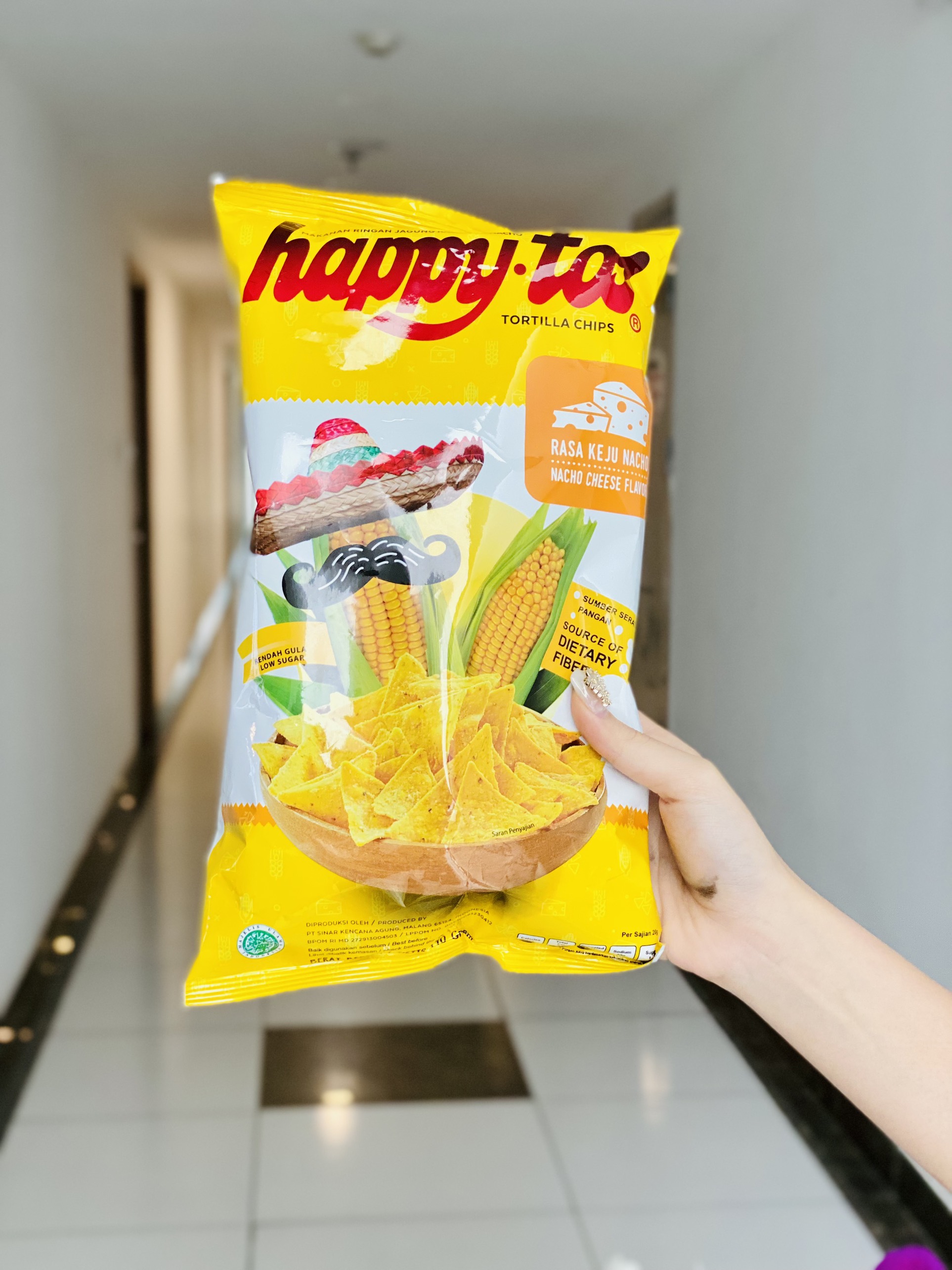 Snack Happy Tos Bắp Vị Phomai Nacho