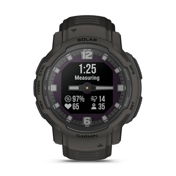 Đồng hồ thông minh Garmin Instinct Crossover Solar - Hàng chính hãng