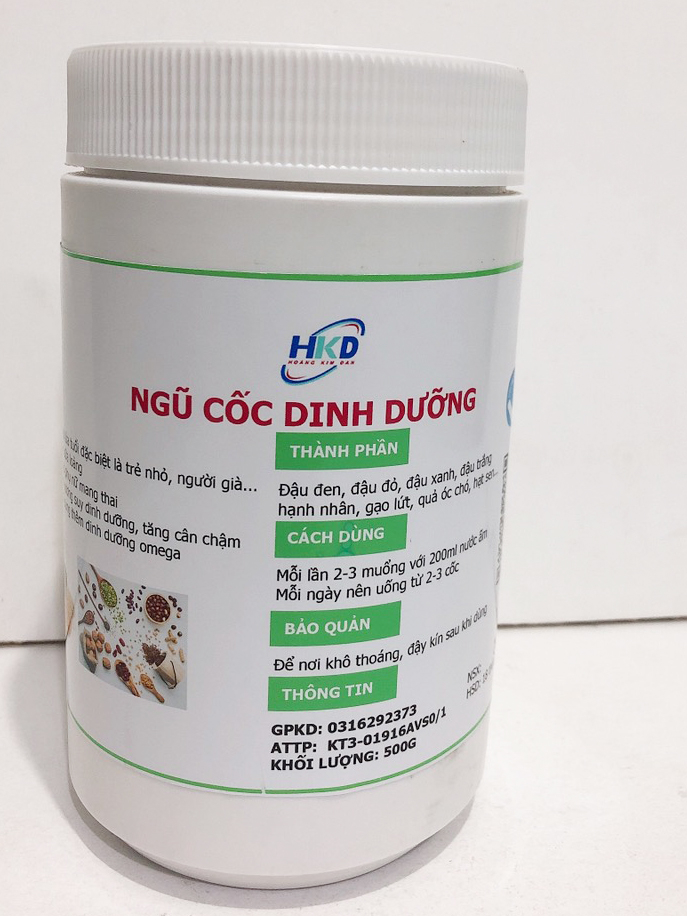 Ngũ Cốc Dinh Dưỡng - Ngũ Cốc Lợi Sữa - Giúp Tăng Cân Cung Cấp Chất Dinh Dưỡng - Hủ 500gr