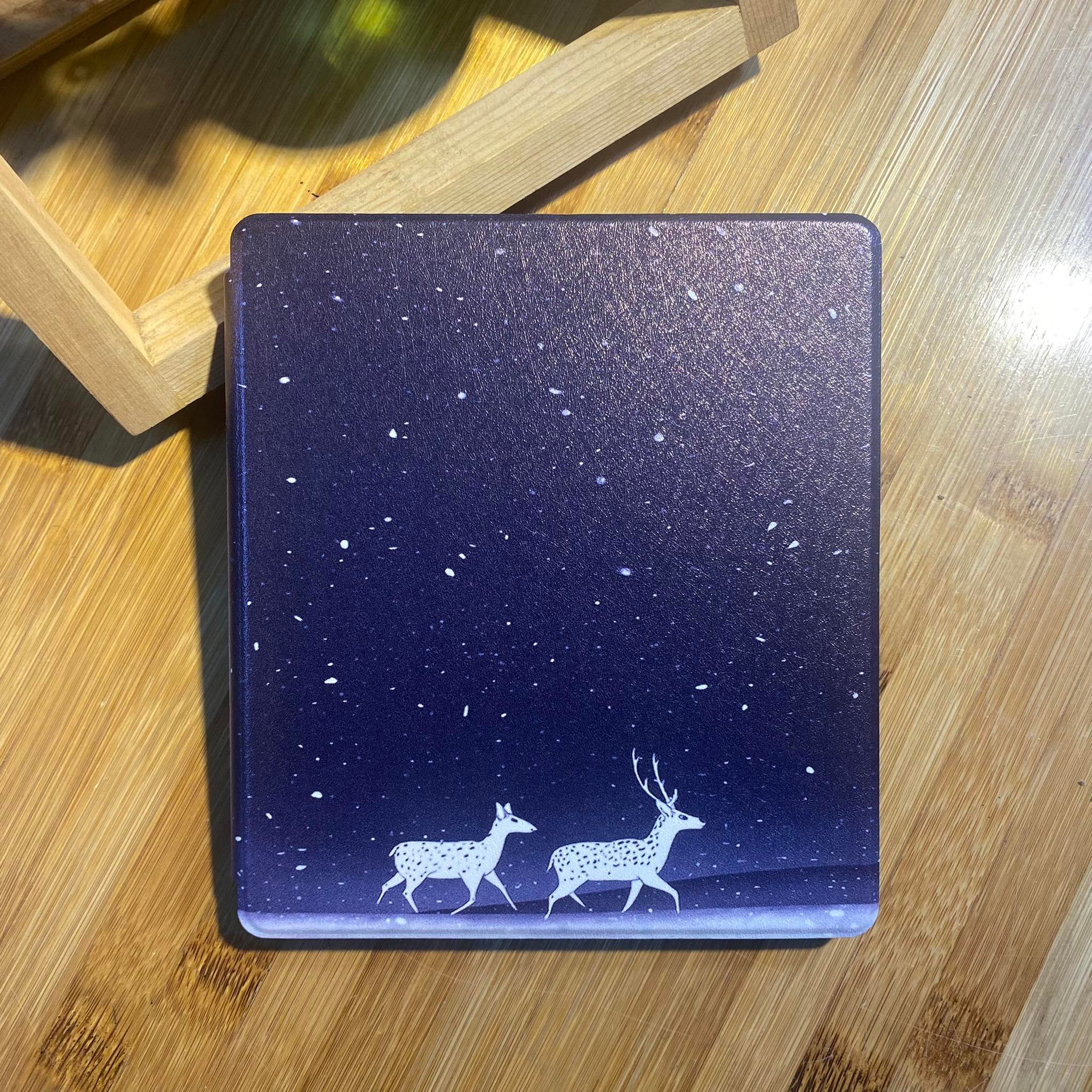 Bao da cover cho kindle Oasis 2/3 2018/2019 có thể tự động tắt mở màn hình, họa tiết lung linh, rực rỡ, ấn tượng