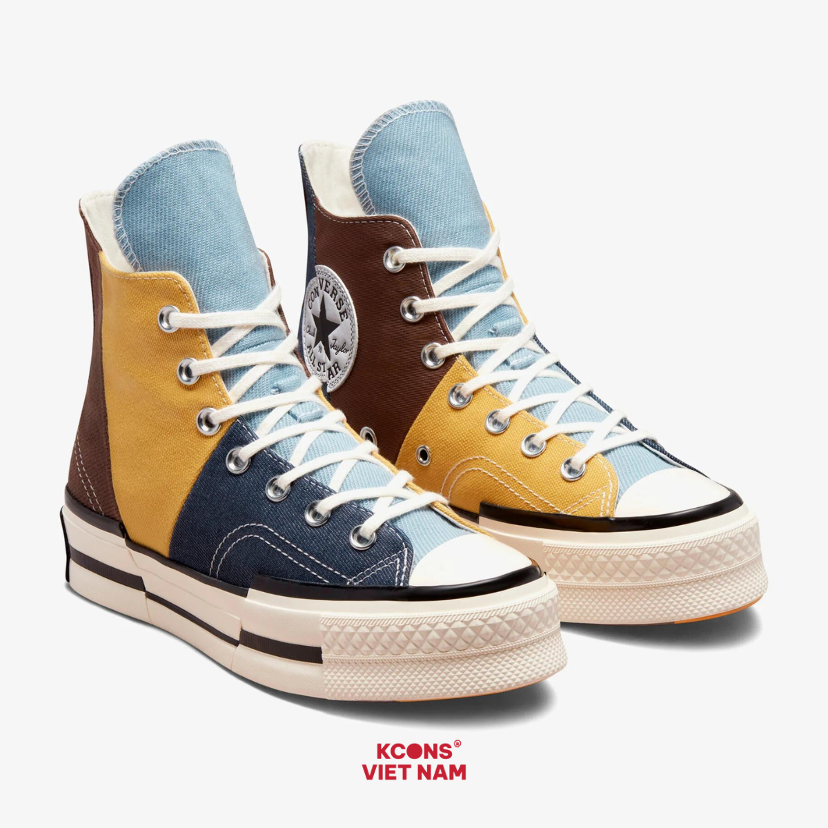 Giày Converse Chuck Taylor 1970 Plus Denim Fashion Squirrel Friend Cổ Cao A02871C