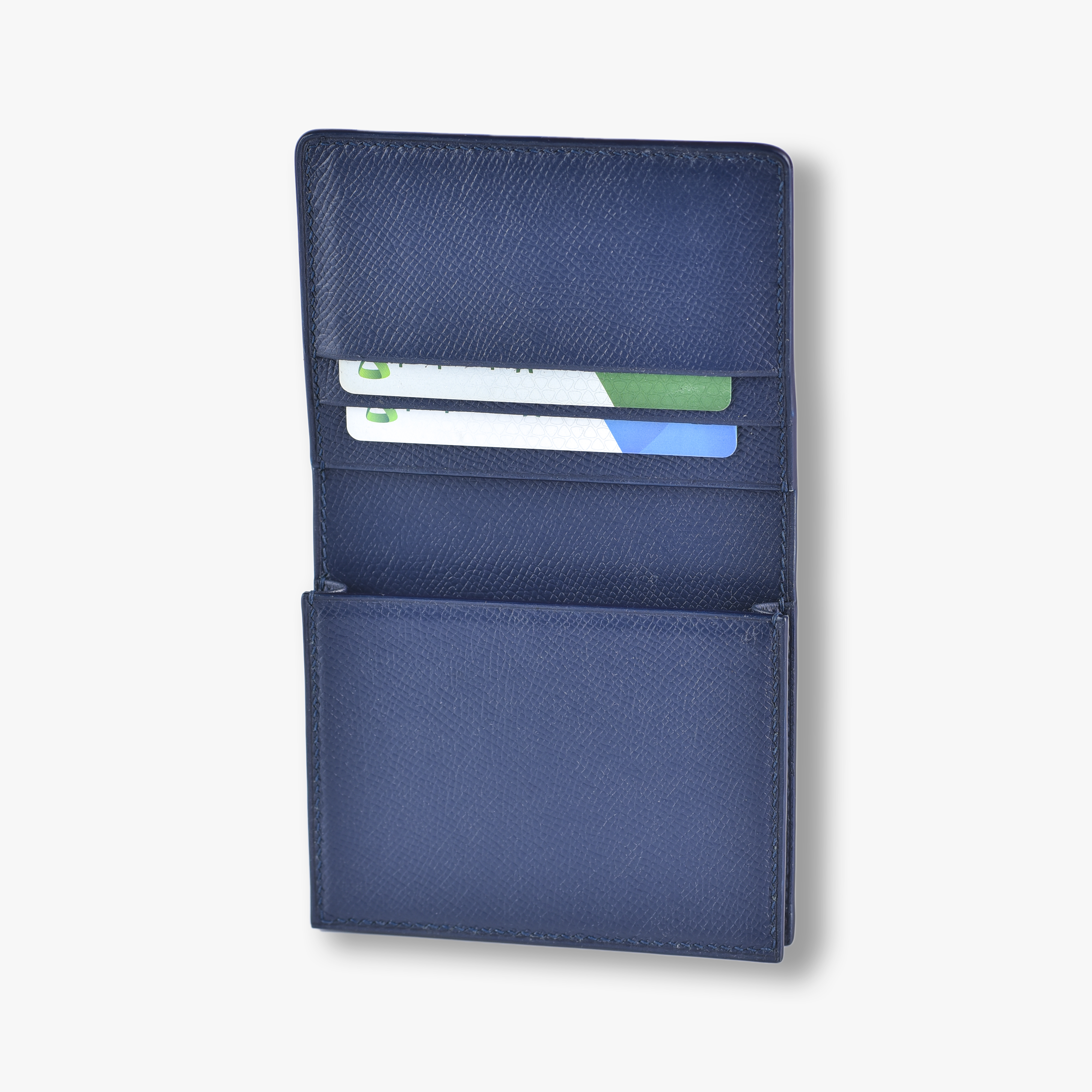 Card holder gập lịch thiệp BSB Leather Màu Đen BSB1186