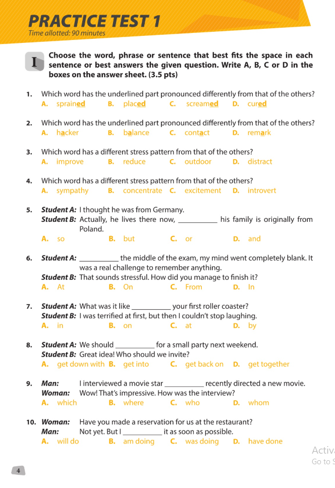 Sách - Hướng Dân Ôn Thi Tuyển Sinh Và Luyện Đề Thực Tế Vào 10 Môn Toán, Ngữ Văn, Tiếng Anh Mới Nhất (2026)