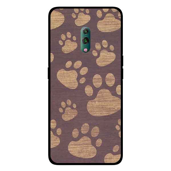 Ốp Lưng in cho Oppo K3 Mẫu Chân Hình Thú - Hàng Chính Hãng