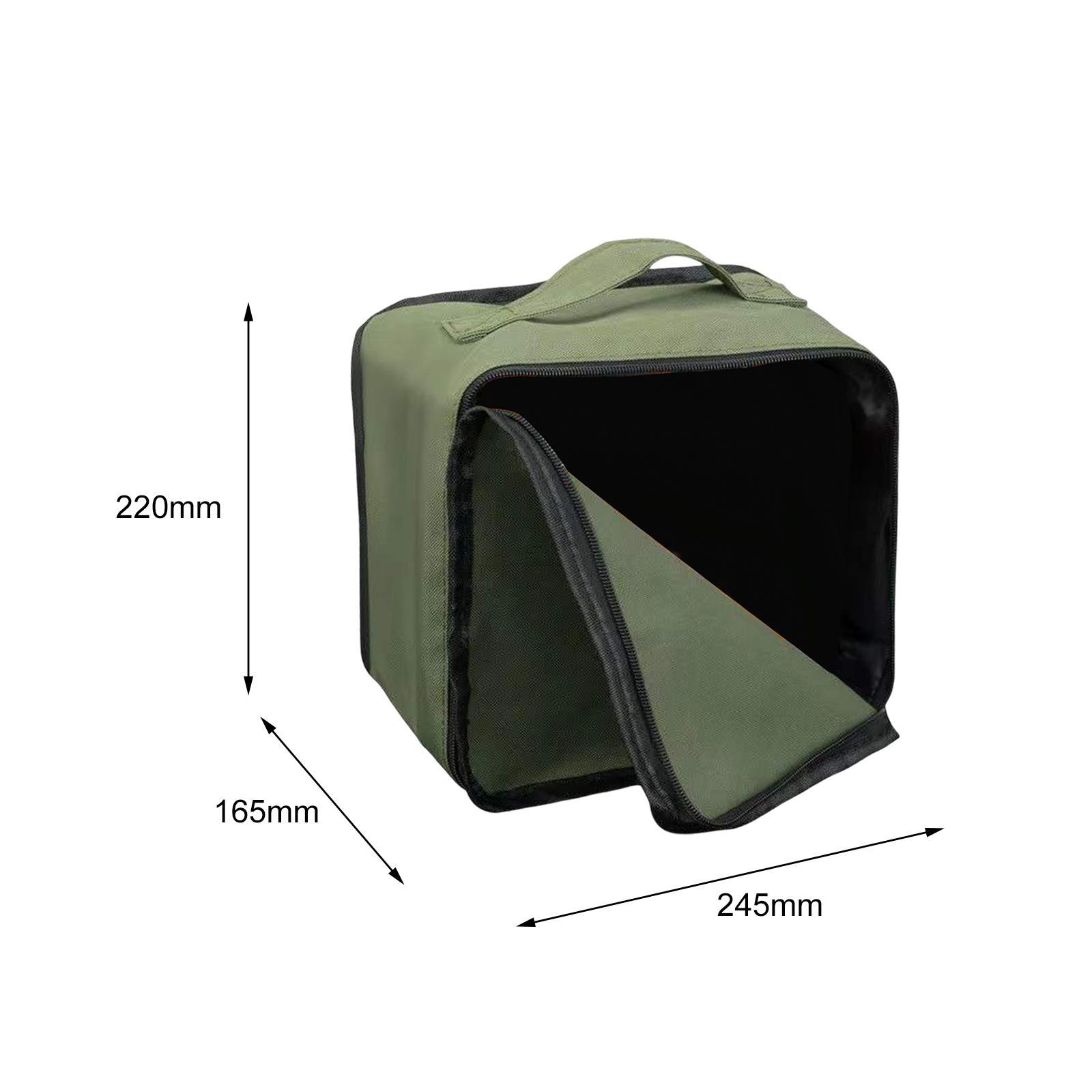 Gas Tank Storage Bags Wear Resistant Gas Canister Bag for Backpacking Picnic Hiking