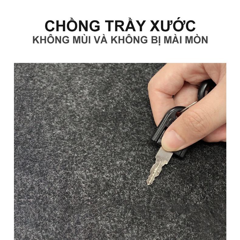 Lót Chuột nỉ - Pad Chuột nỉ - Cao cấp tinh tế - Có lớp chống trượt - Size lớn 120x60cm 80x40cm. Dày 3mm