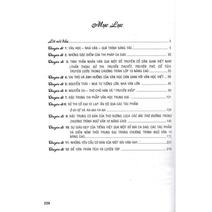 Sách - Chuyên Đề Chuyên Sâu Bồi Dưỡng Ngữ Văn 10 - HA-MK