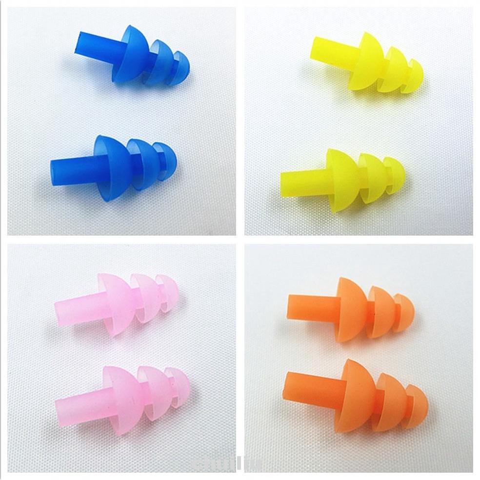 Set 6 cặp nút bịt tai chống nước bảo vệ tai khi bơi