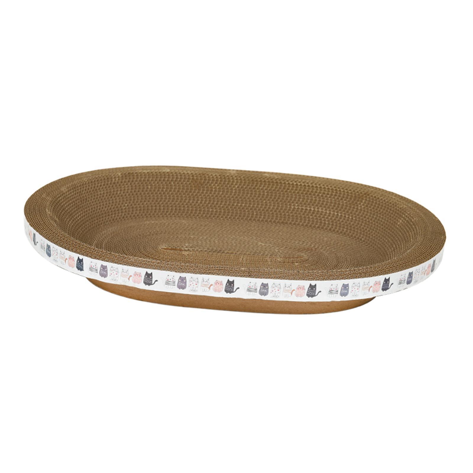 Cat Scratcher Cardboard Scratching Board Training Toy Corrugated Scratch Pad for Indoor Cats