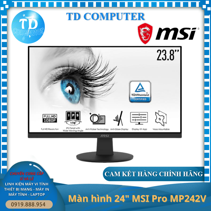 Màn hình MSI Pro MP243 24inch - Hàng chính hãng DGW phân phối