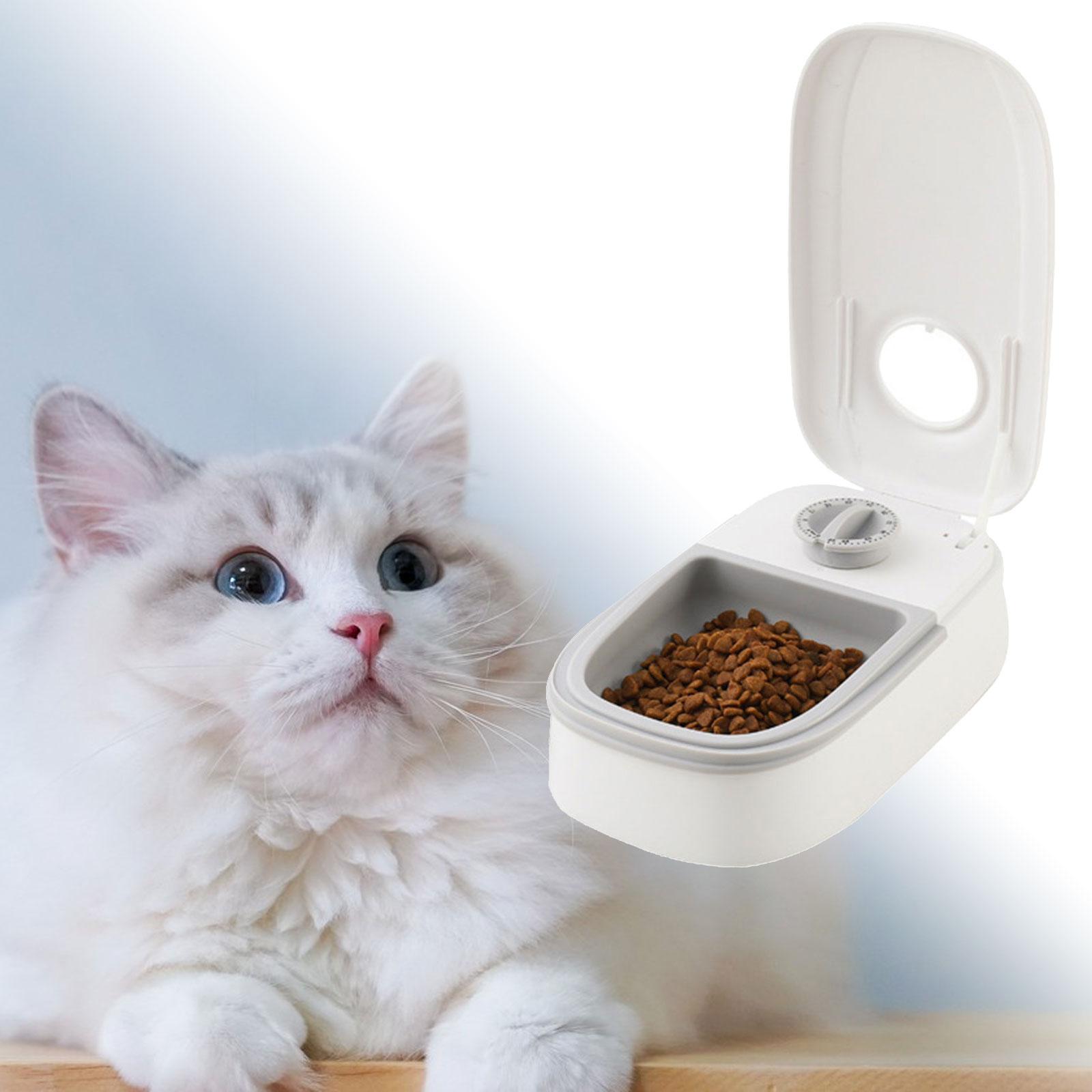 Automatic Cat Feeders Dog Cat Food Dispenser with 48H Timer Smart Large