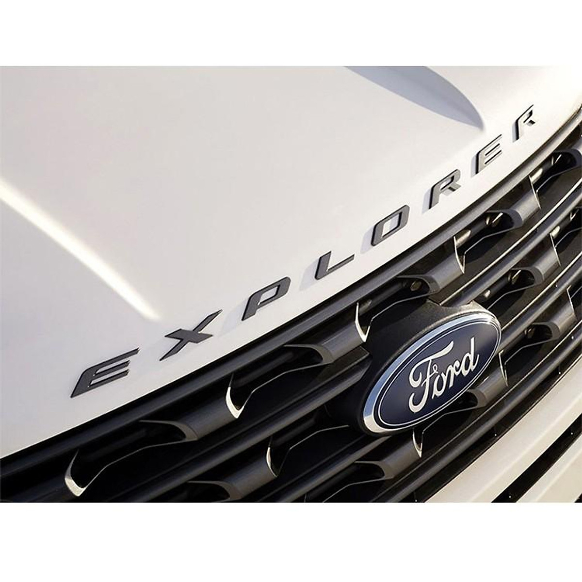 Logo Chữ Cái Dán Capo 3D Cao Cấp Chất Liệu TITAN Dành Cho Xe Ford Explorer