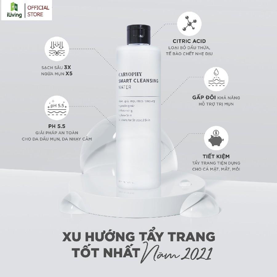 Nước tẩy trang Caryophy Smarrt Cleansing Water 60ml CARNTT60