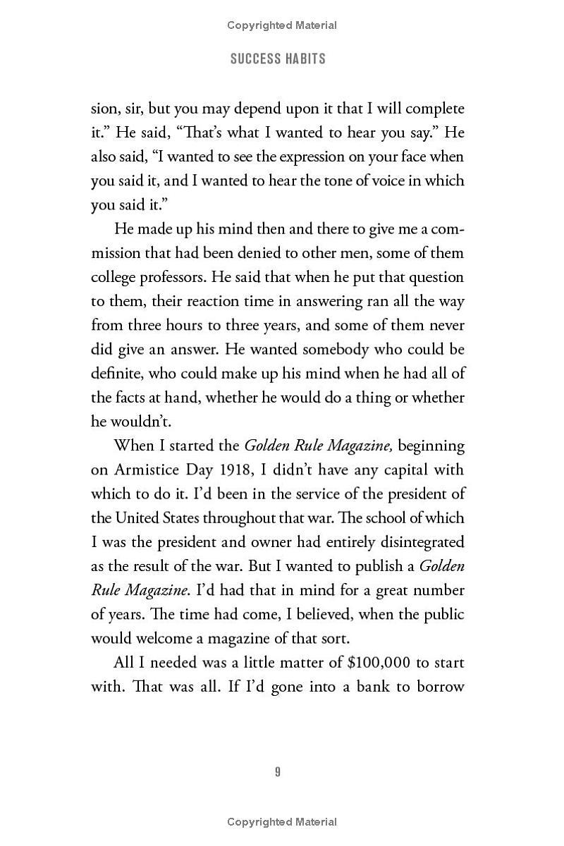 Sách ngoại văn: Success Habits - Proven Principles For Greater Wealth, Health, And Happiness