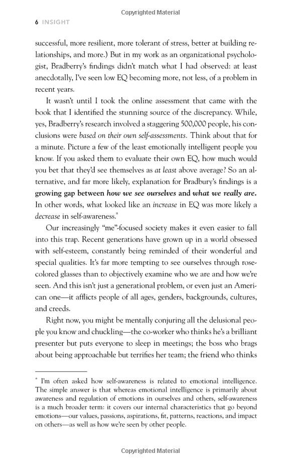 Insight: How To Succeed By Seeing Yourself Clearly