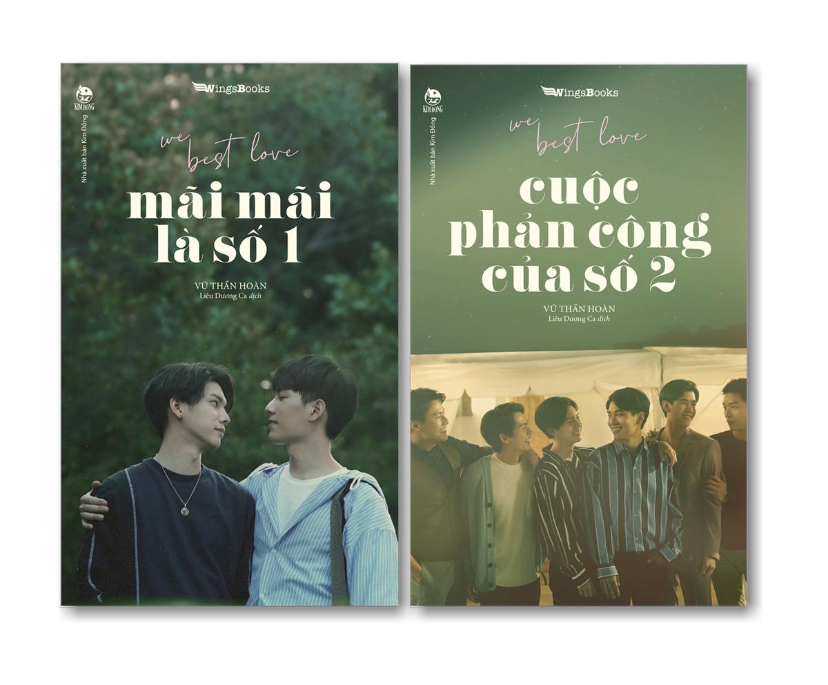 We Best Love - Mãi Mãi Là Số 1 &amp; Cuộc Phản Công Của Số 2 - Bản Đặc Biệt - Tặng Kèm Bookmark + Postcard + Bìa Bao Giả Lập Poster + Giá Đỡ Điện Thoại