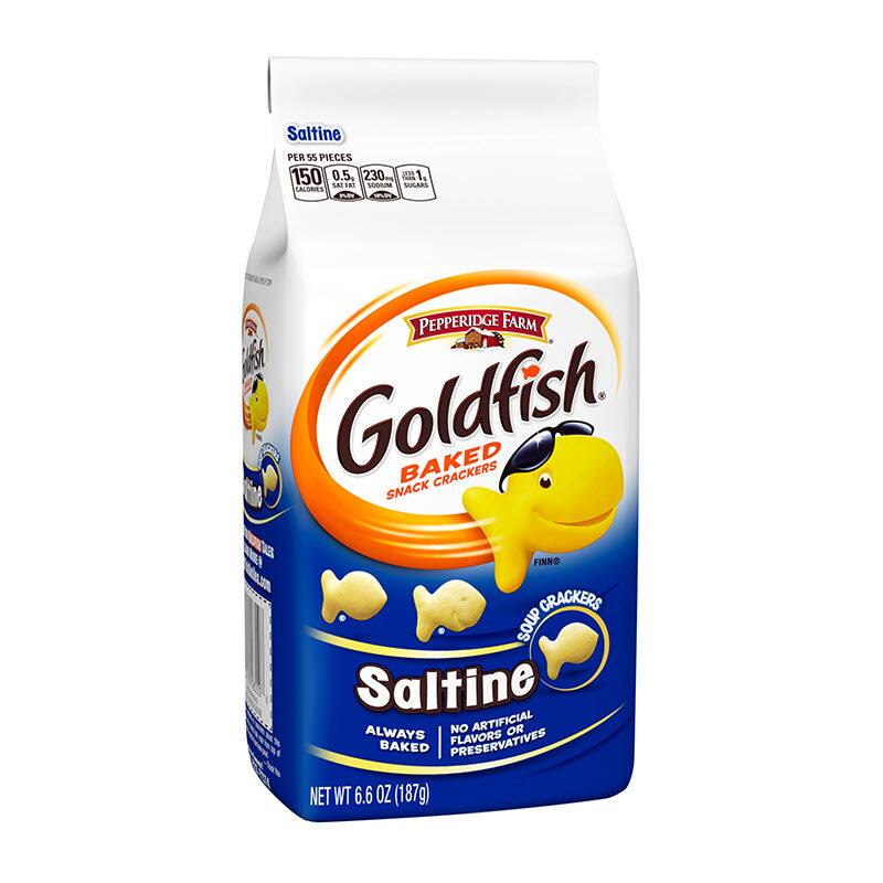 Bánh cá Goldfish Pepperidge Farm Mỹ 187g - vị truyền thống Original