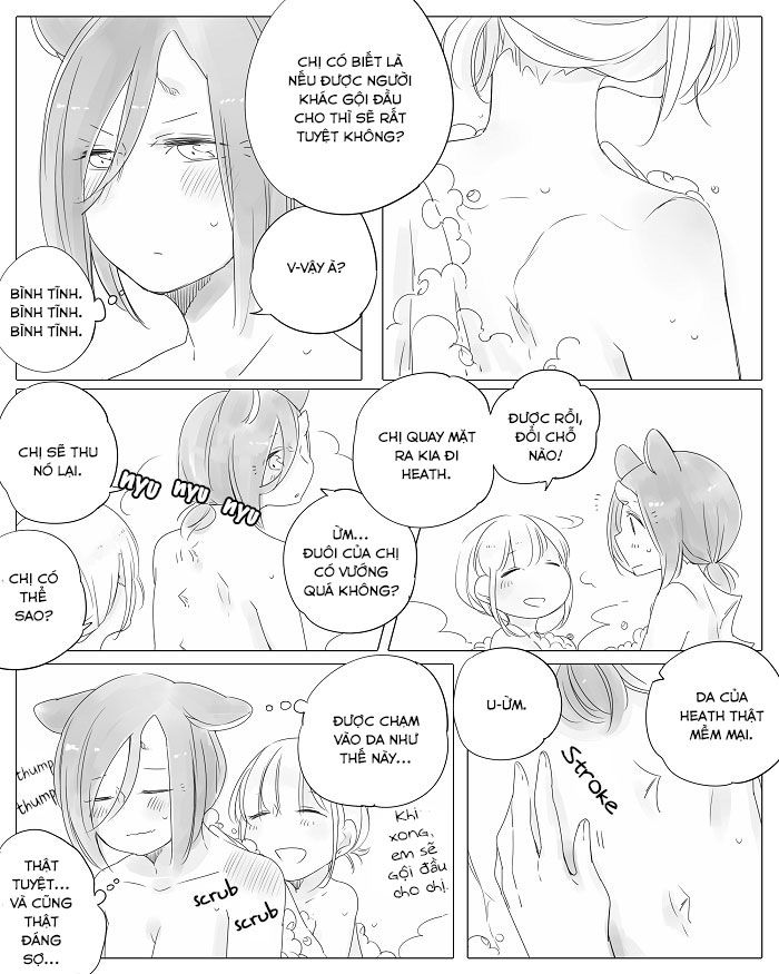 yêu quái cô đơn và cô bé bị mù chapter 12 3