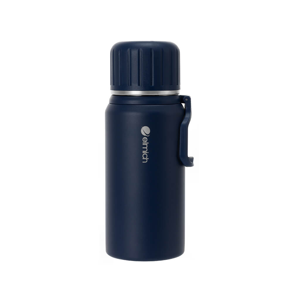 Bình Giữ Nhiệt Inox 304 Elmich EL8346 600ml, Hàng Chính Hãng, Có Quai Xách, Đóng Mở Một Chạm-JoyMall
