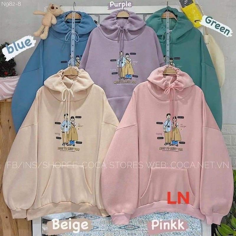 Áo hoodie 2 người TH6