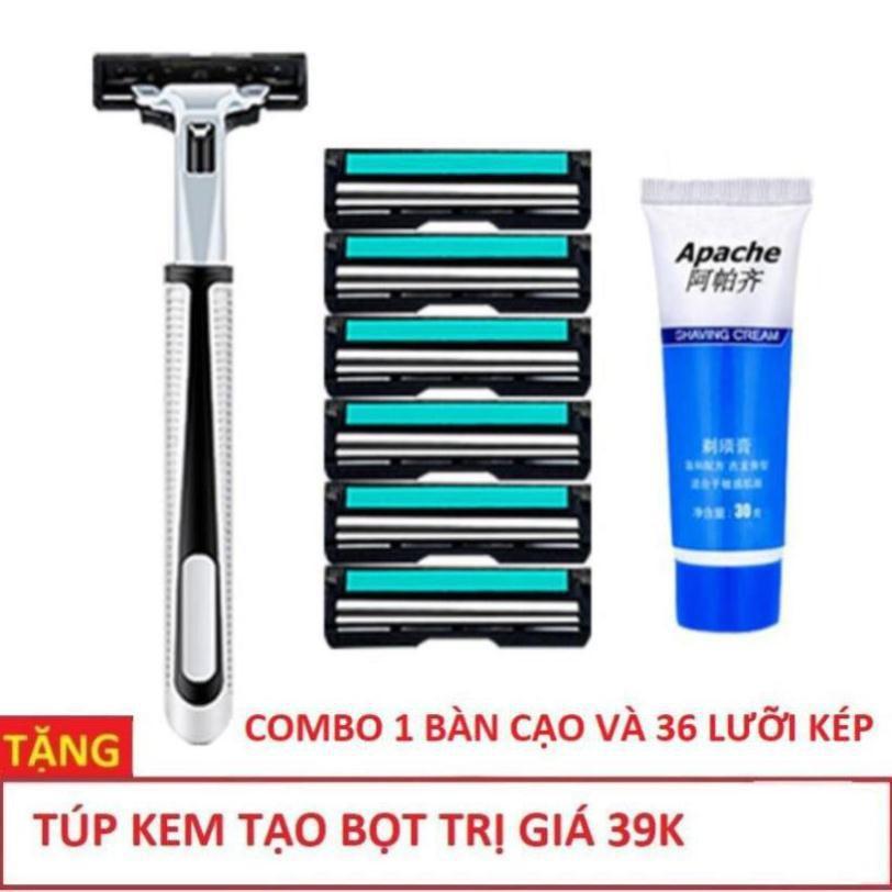 combo 10 bộ dao cạo râu 38 món