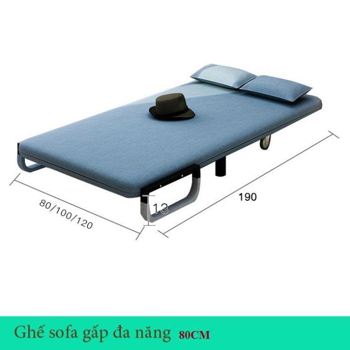 Sofa giường gấp gọn 80cm - Ghế sofa giường đa năng