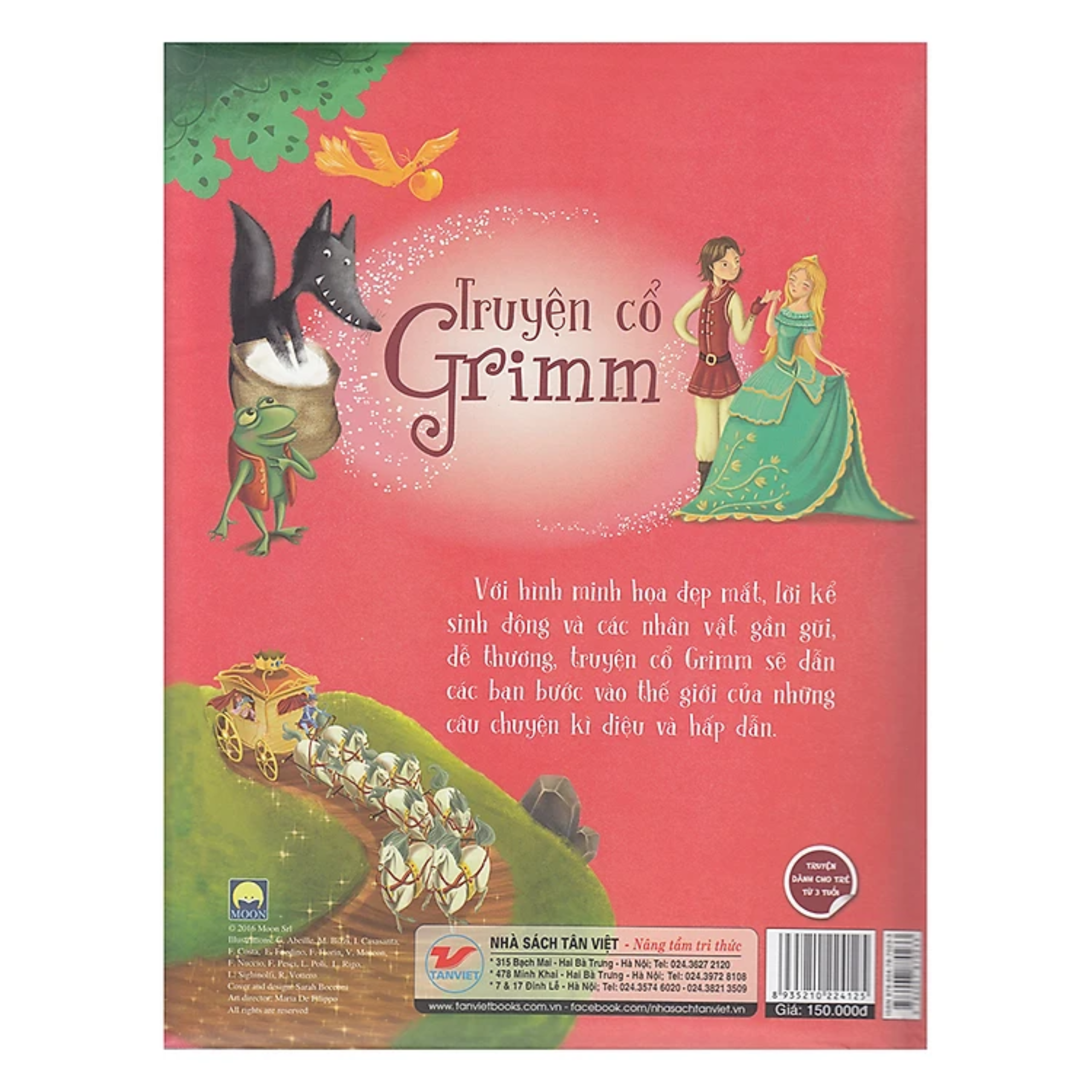 Truyện Cổ Grimm (Tủ Sách Vàng Cho Con - Kho Truyện Kể Trước Giờ Đi Ngủ Cho Bé)