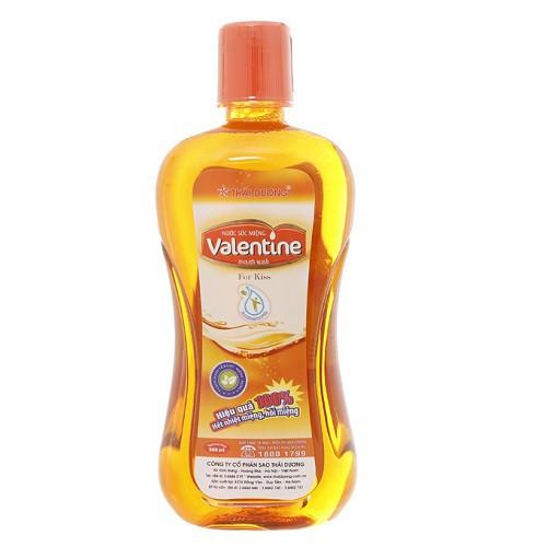 Bộ vệ sinh răng miệng dành cho trẻ em - Kem đánh răng Valentine Kiddy 50g &amp; Nước súc miệng Valentine Kiddy 250ml